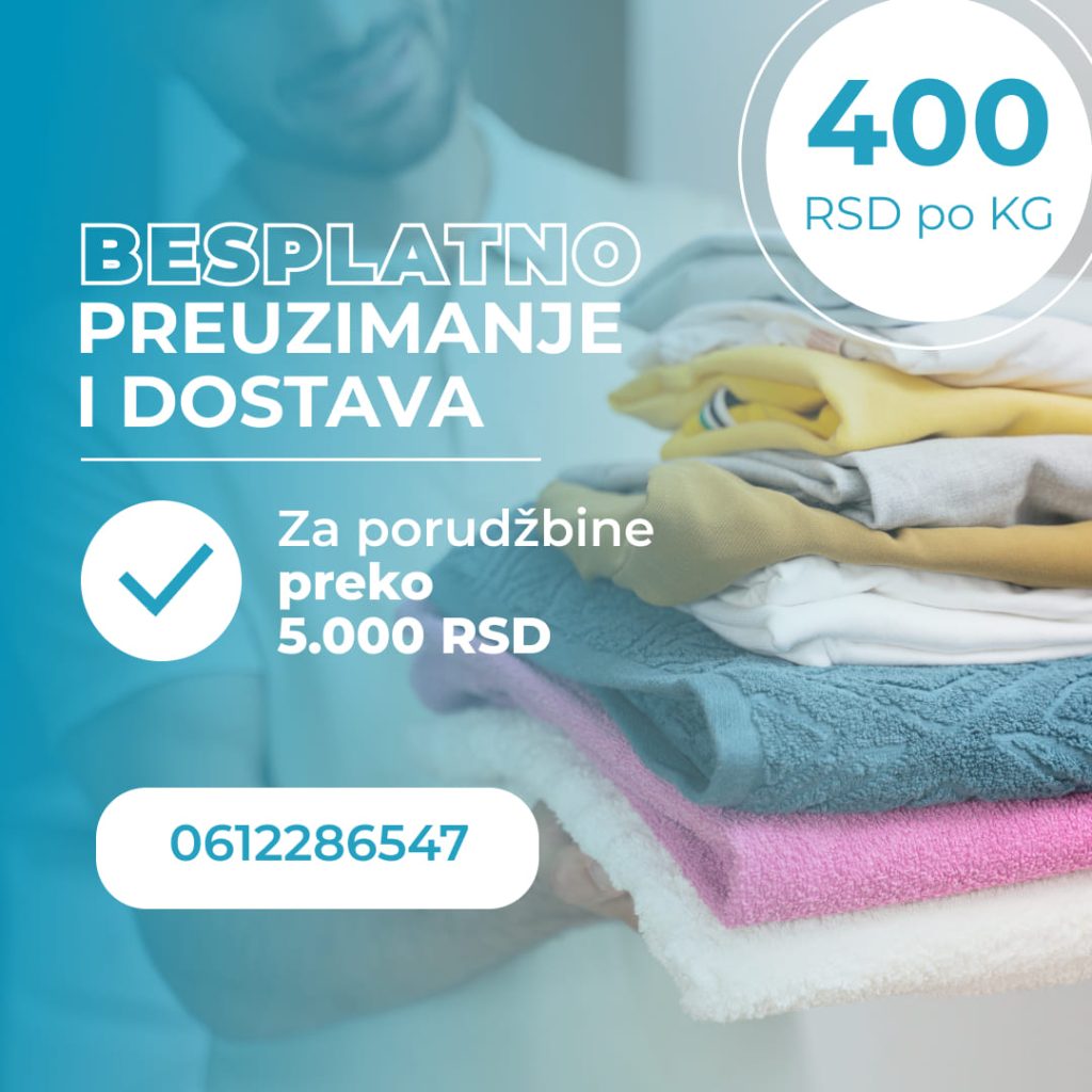 preuzimanje i dostava peglanje
